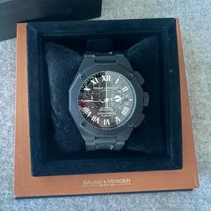 BAUME & MERCIER PVD RIVIERA SPORT XXL FLYBACK CHRONOGRAPH